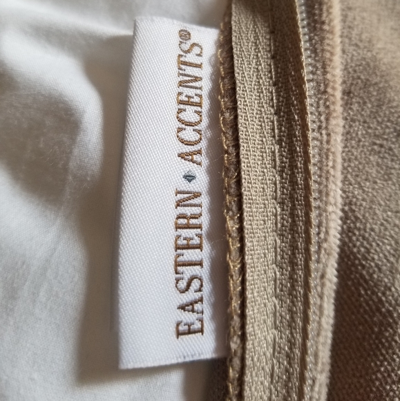 EASTERN ACCENTS velvet lumbar pillow cover heather gray 1 - Picture 7 of 11
